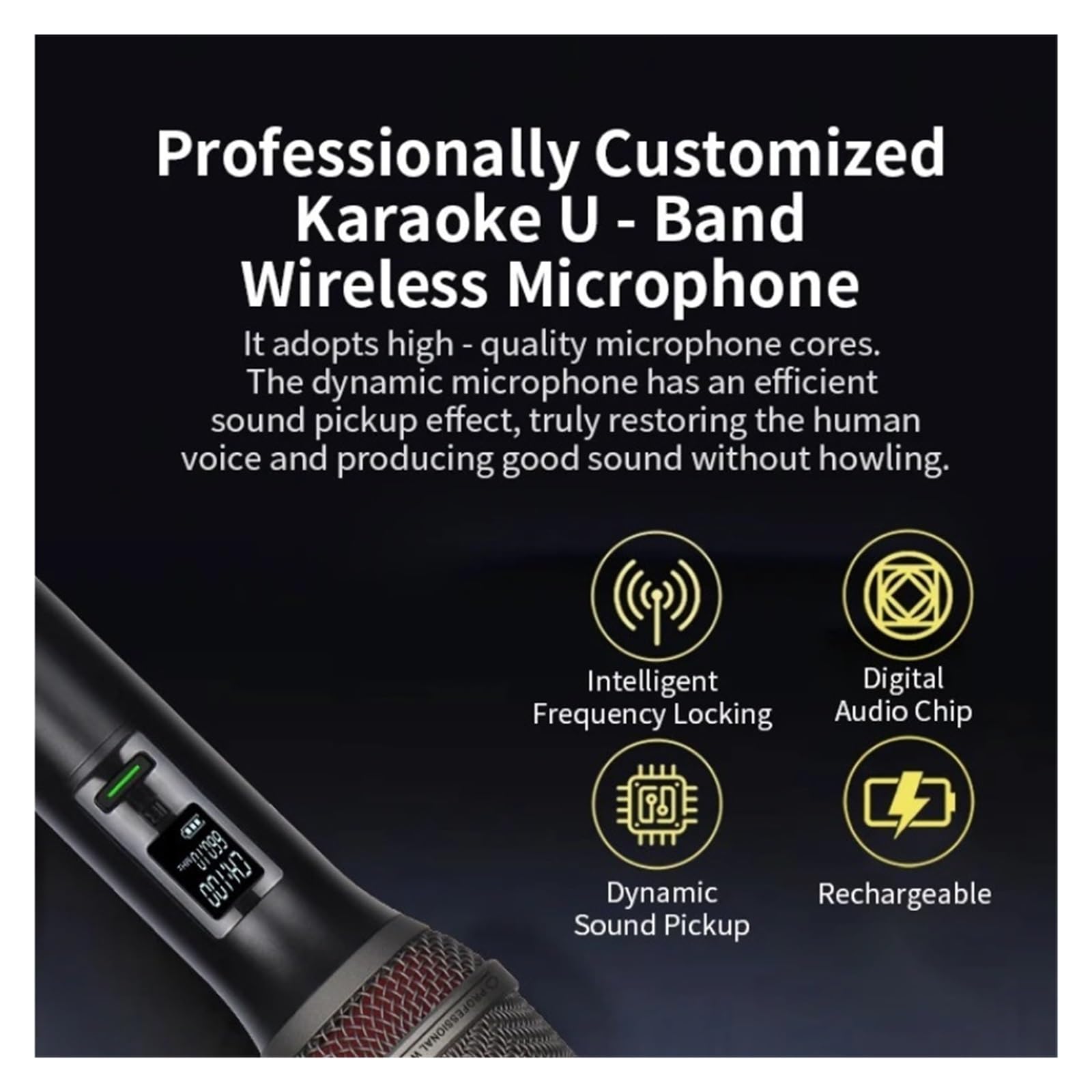 Urządzenie Do Karaoke Z Ekranem Dotykowym I 2 Mikrofonami Bezprzewodowymi, Obsługa Domowego Systemu Głośników KTV, Przenośne Pudełko Imprezowe Bluetooth 12, Cala Czysty OdbióR DźWięKu