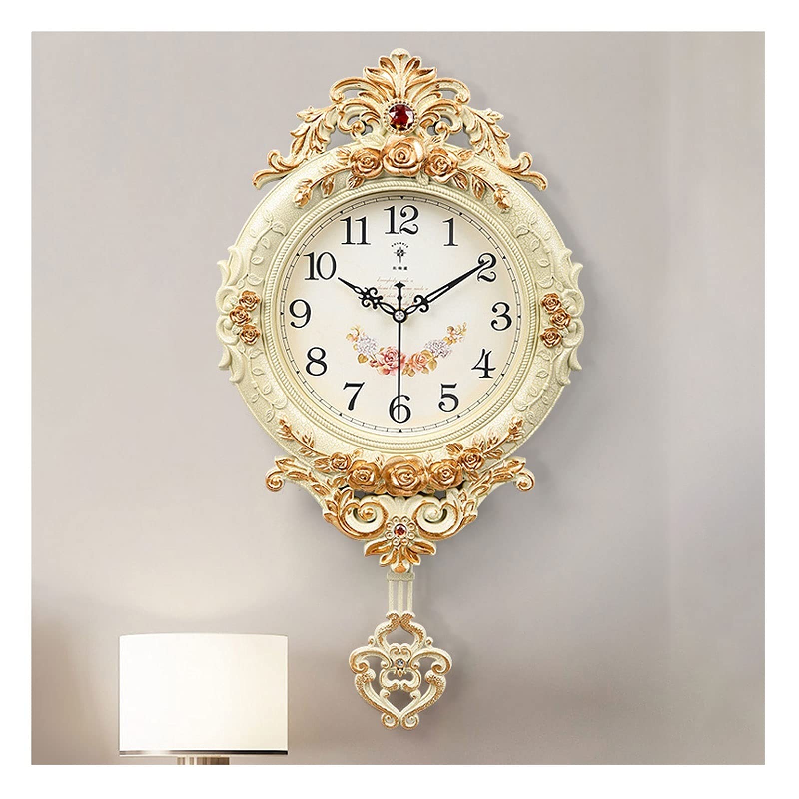 Horloge murale de bureau silencieuse TUSUOD pour une chambre zen et reposante