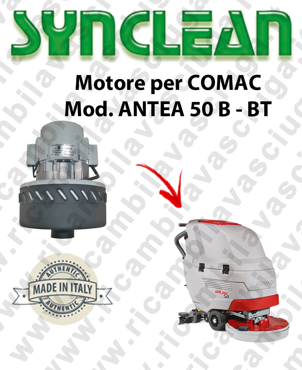 ANTEA 50 B-BT SYNCLEAN suction motor for COMAC floor cleaners