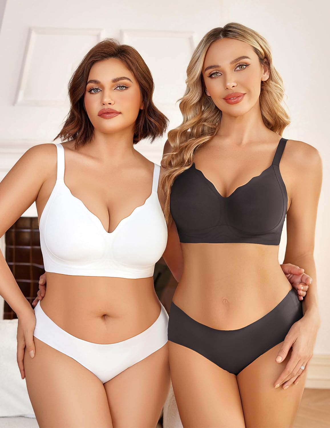 Avidlove Bras for Women No Underwire Seamless Bra Comfortble Bralette Full Coverage Everyday Bras - Image 7