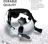 Vista 6 de for Oculus Quest 2 Elite Head Strap, VR Game Headstrap, Comfortable Adjustable VR Headset Accessories Head Strap for Replacement
