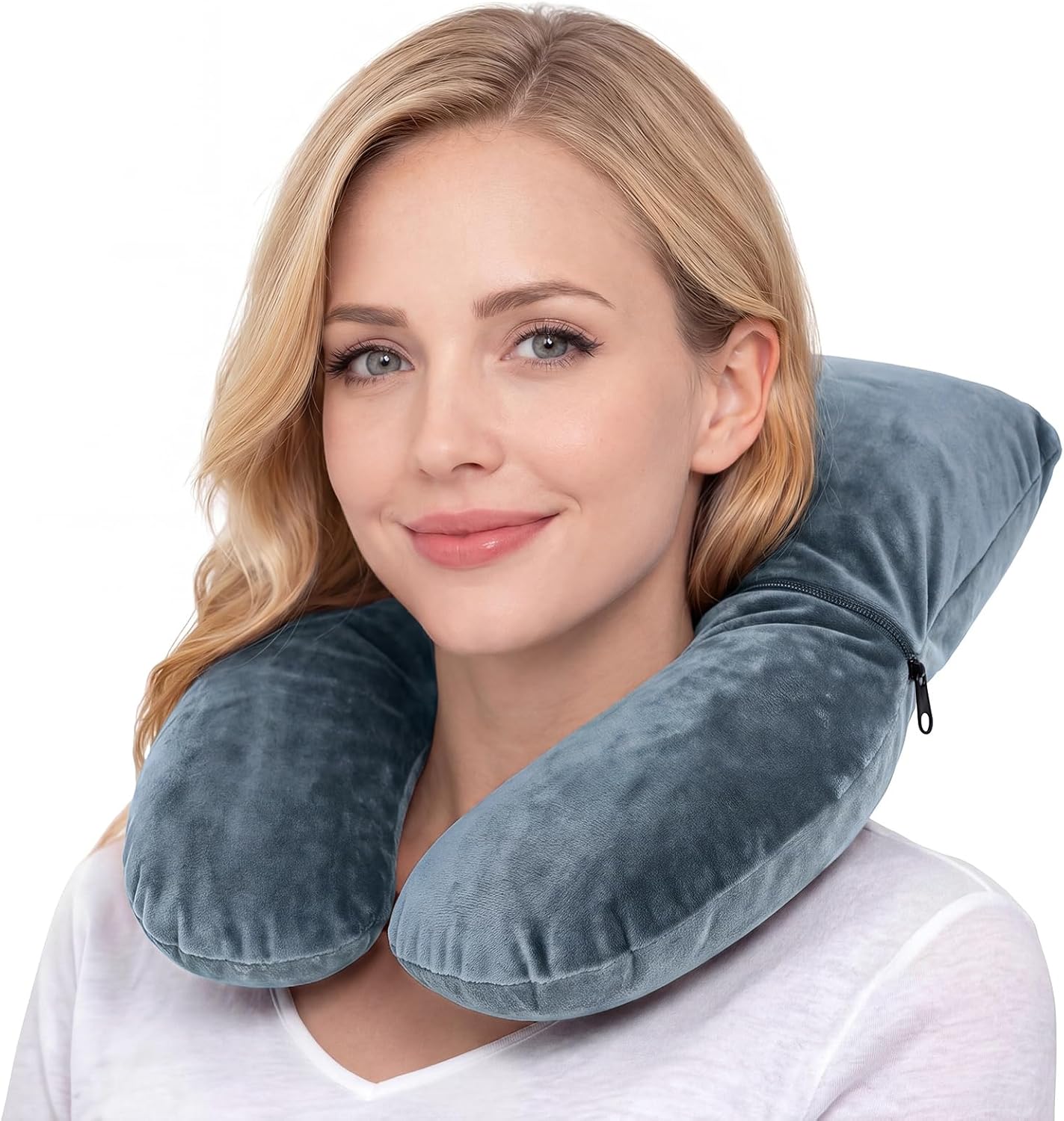 Mifoci Travel Deformable U-Shaped Neck Pillows 2-in-1 Neck