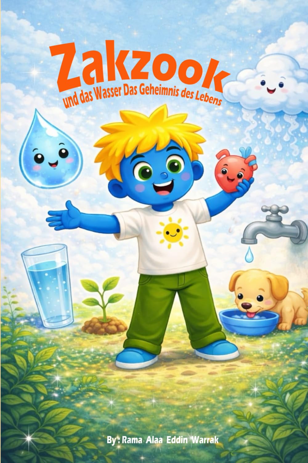 Zakzook und das Wasser – Das Geheimnis des Lebens: Ein liebevoll illustriertes Lernbuch über Wasser für Kinder von 3 bis 5 Jahren
