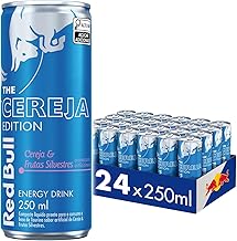 Pack de 24 Latas Red Bull Energético, Cereja e Frutas Silvestres, 250ml