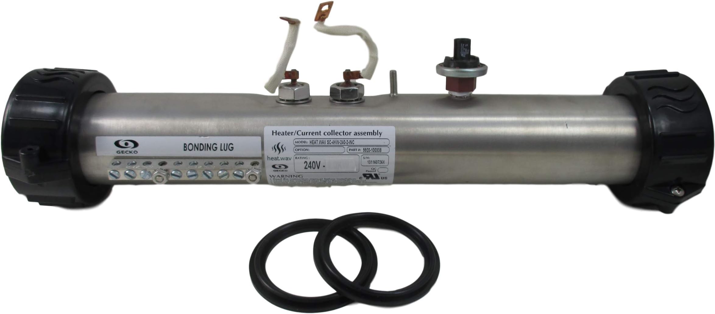 Gecko Spa Hot Tub Complete Heater 4.0kw Pressure Switch Gasket SSPA How to Video