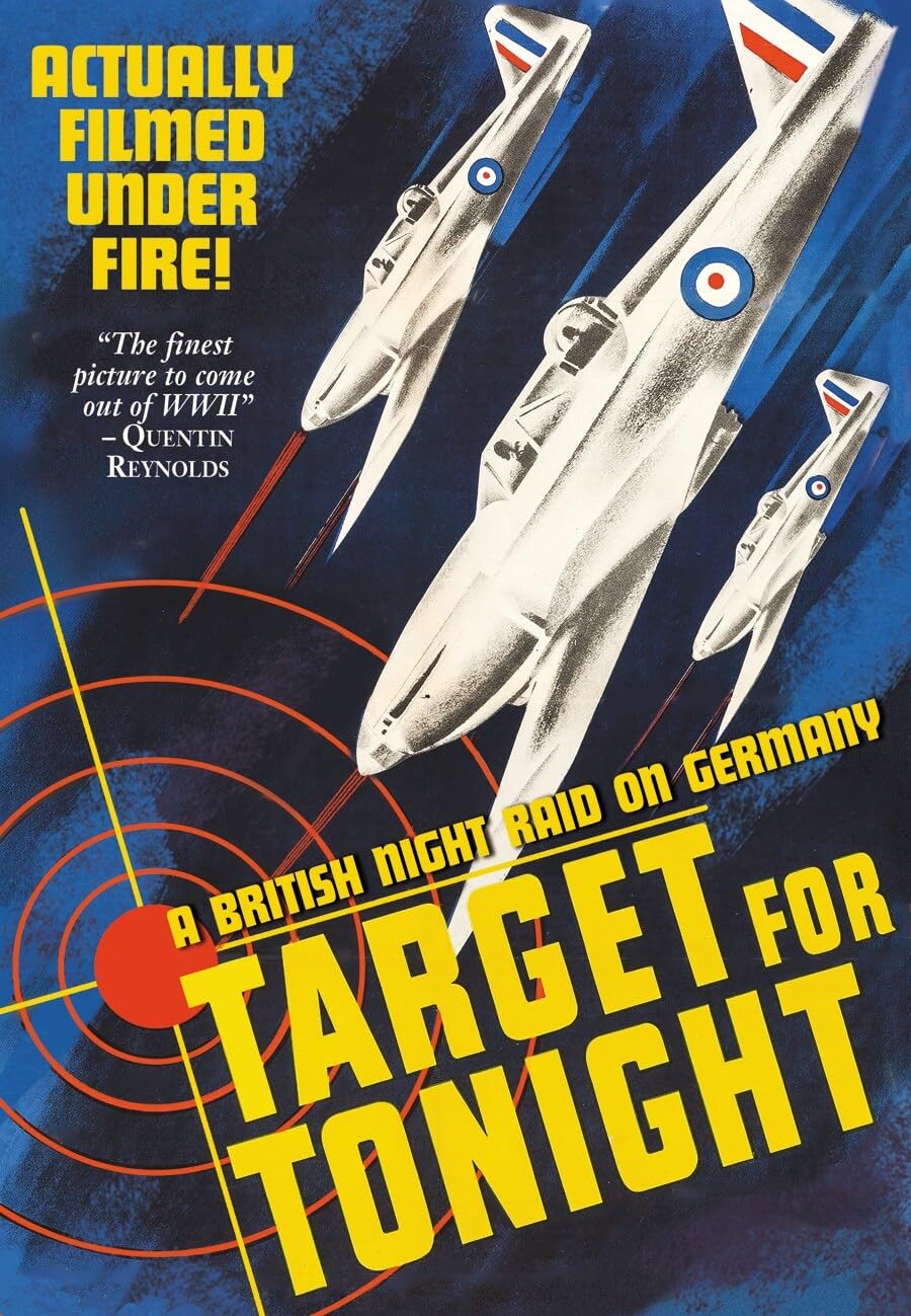 Target for Tonight DVD para estudiar la estrategia de bombardeo y aviación clásica norteamericana