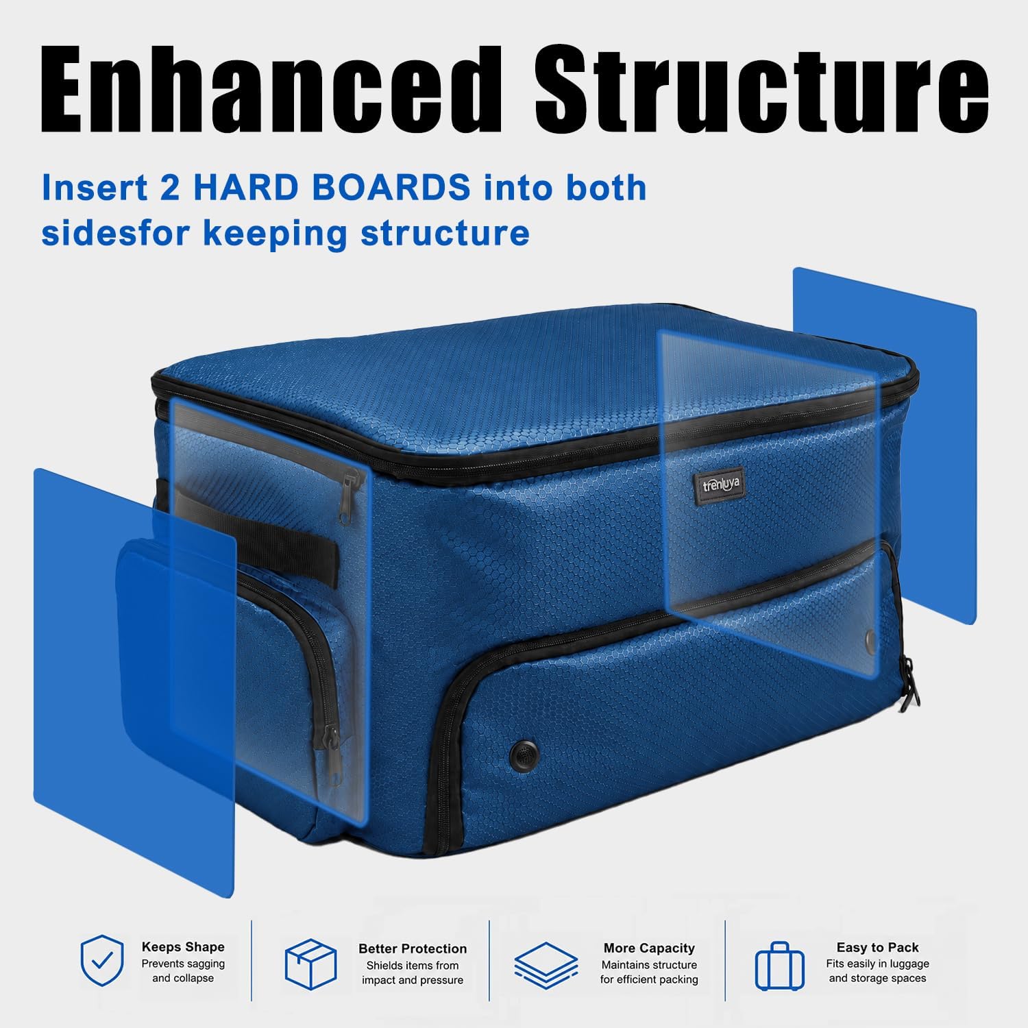 Golf Trunk Organizer with Separate Ventilated Compartment for 2 Shoes image 4