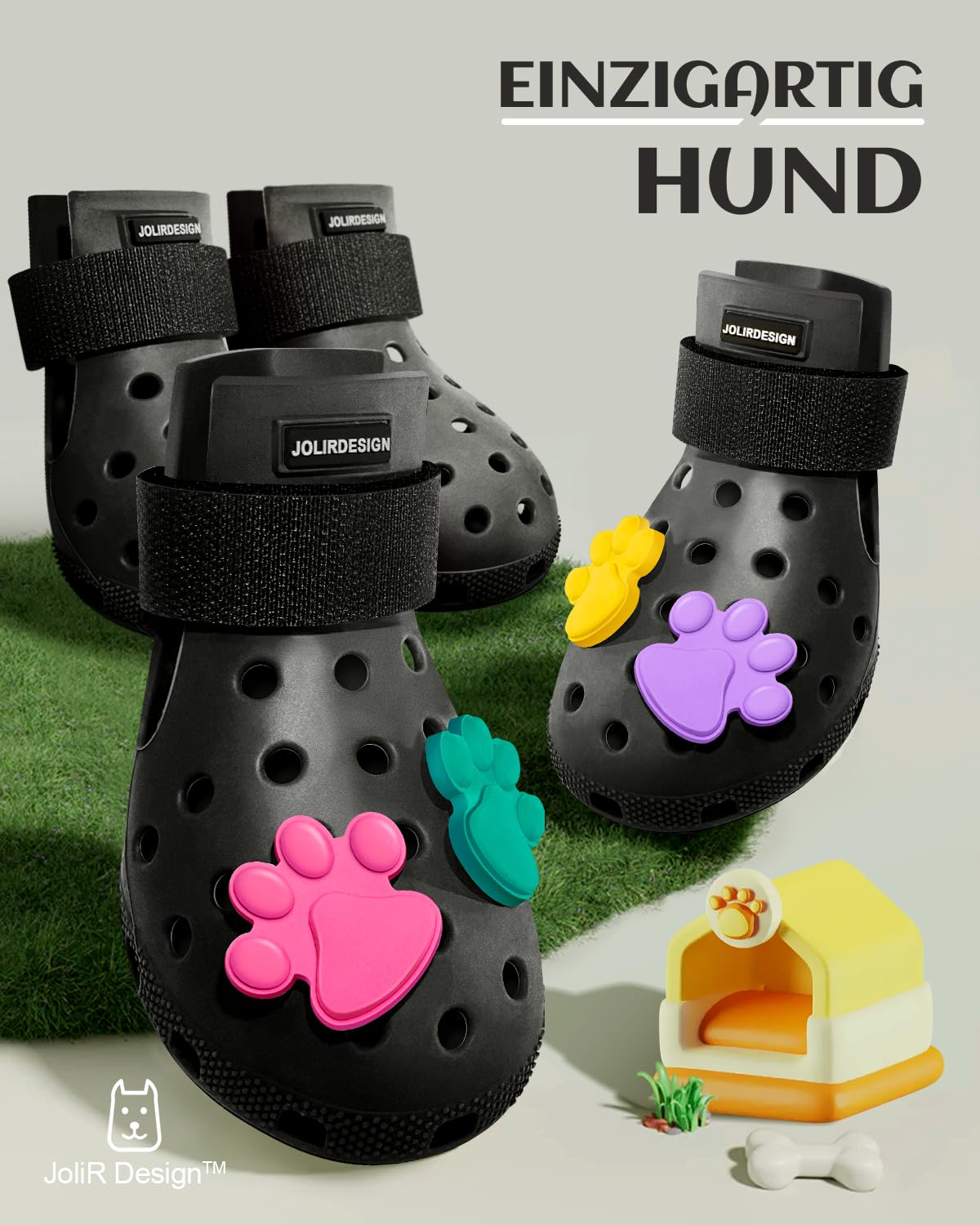 Hondenschoenen voor hete bestrating, hondenlaarzen en