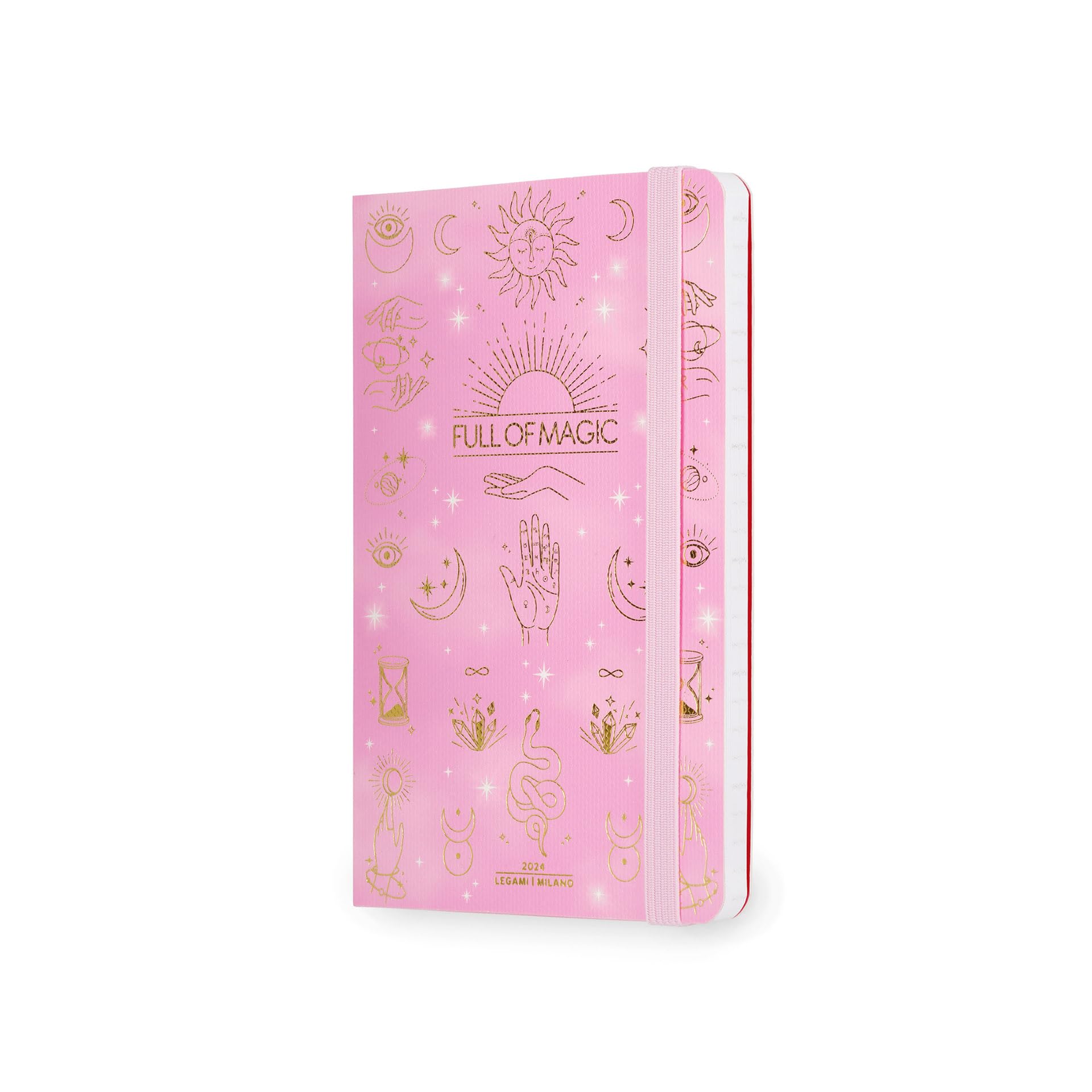 Legami, Medium Weekly Diary with Notebook, 12 Months, January 2024 December 2024, Week Detail on Left Page - Image 4