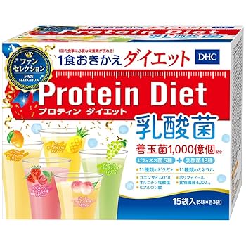 Amazon.co.jp: DHCプロティンダイエット 乳酸菌 ファン