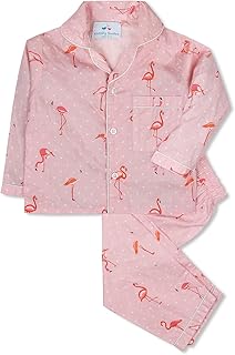 Knitting Doodles Baby Boy's & Baby Girl's Cotton Checkered Shirt and Pyjama Set Pack of 1 (SQURAINBOW115_Multicolored_12-1...