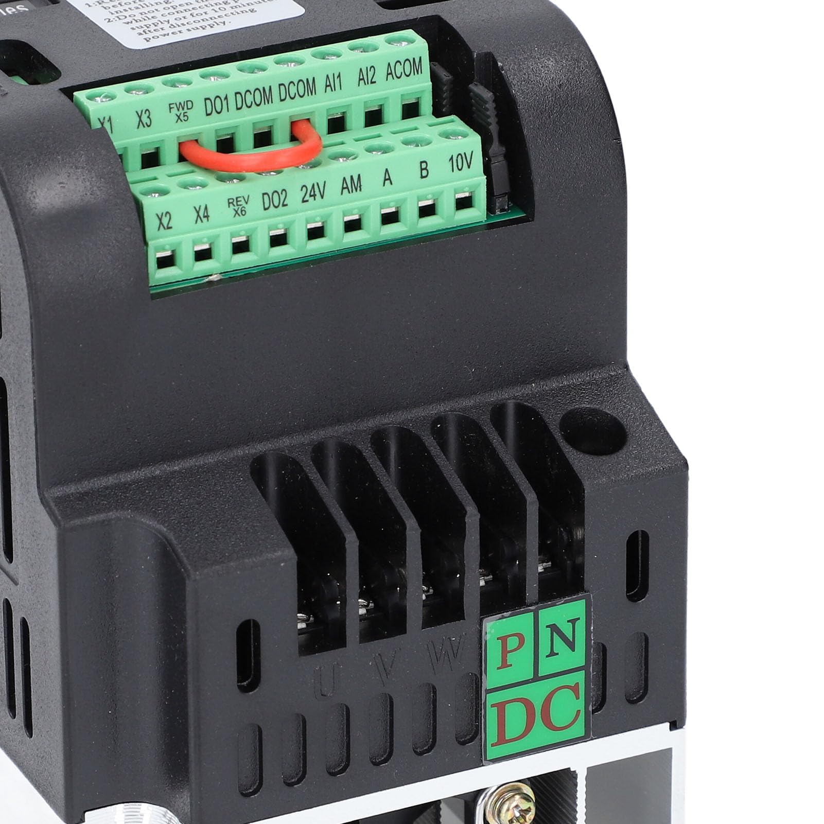 Azionamento a Frequenza Variabile, Ingresso DC200 400V 1PH 0 220VAC Uscita 2.2KW Inverter Solare Monofase Regolatore di velocità Pompa Fotovoltaica con Guscio PC Ignifugo Display Digitale