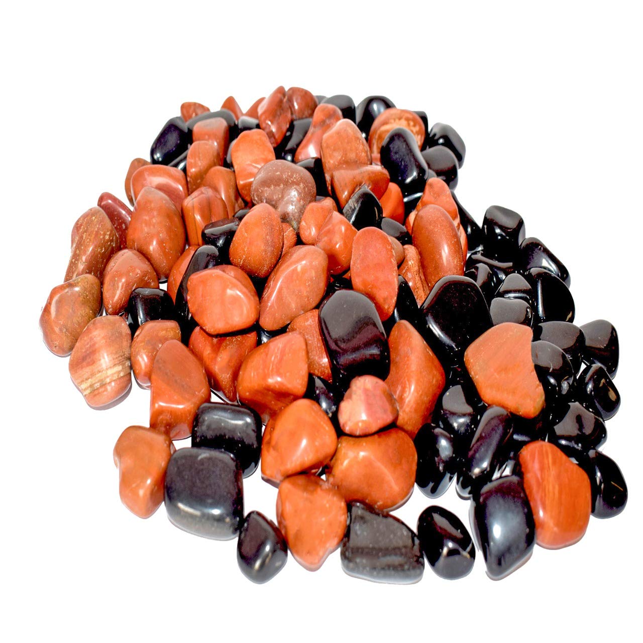 Power Stone Decorative Coloured Asymmetric Marble Stone Pebbles for Vase Filler Plant Pots Home Aquarium Fish Tanks Landscape Outdoor Garden Decoration (Brown & Black, 2 Kg) (B09GVKWKX8) Amazon Price History, Amazon Price Tracker