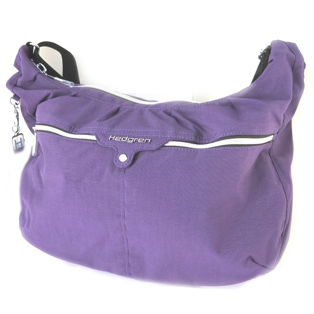 Shoulder bag 'Hedgren'purple.