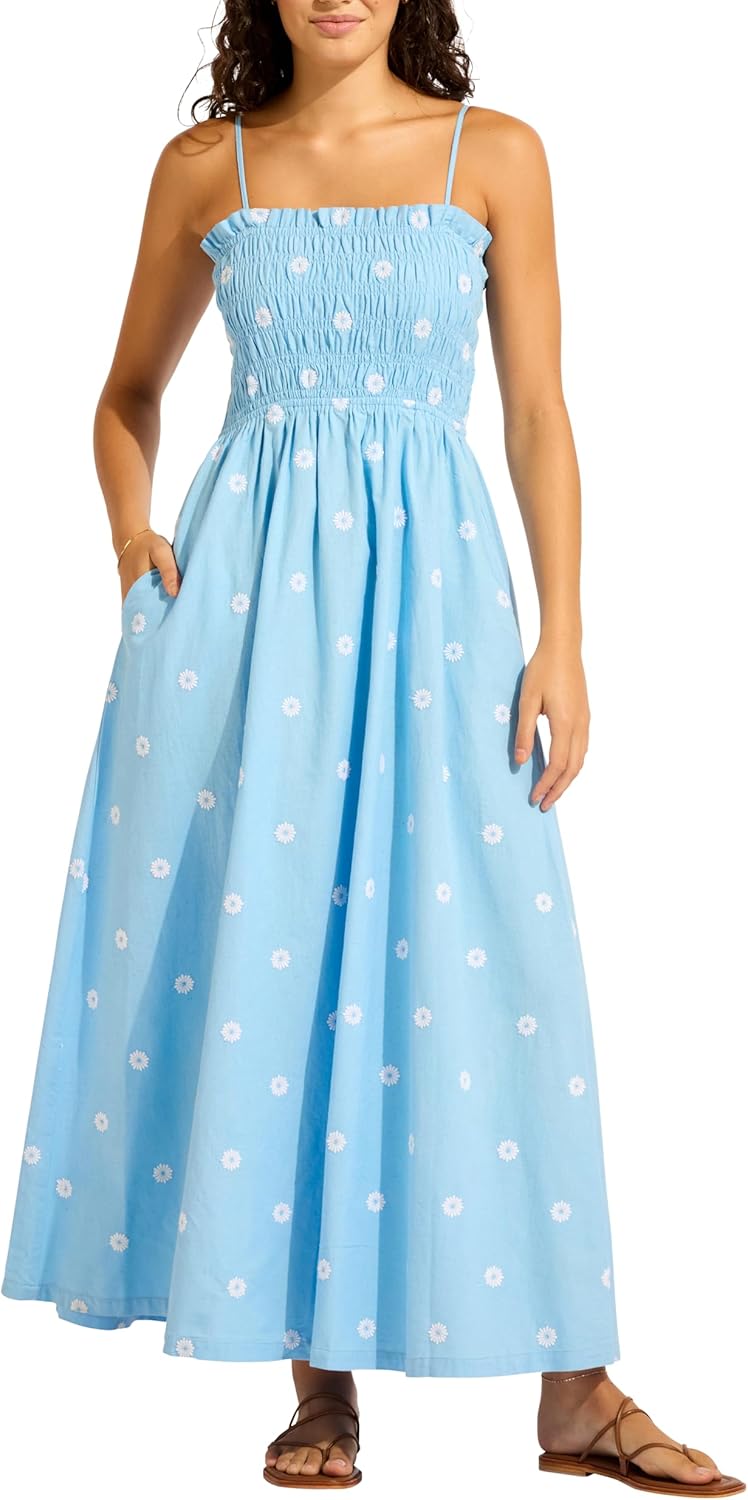 Seafolly Women's Shirred Maxi Dress