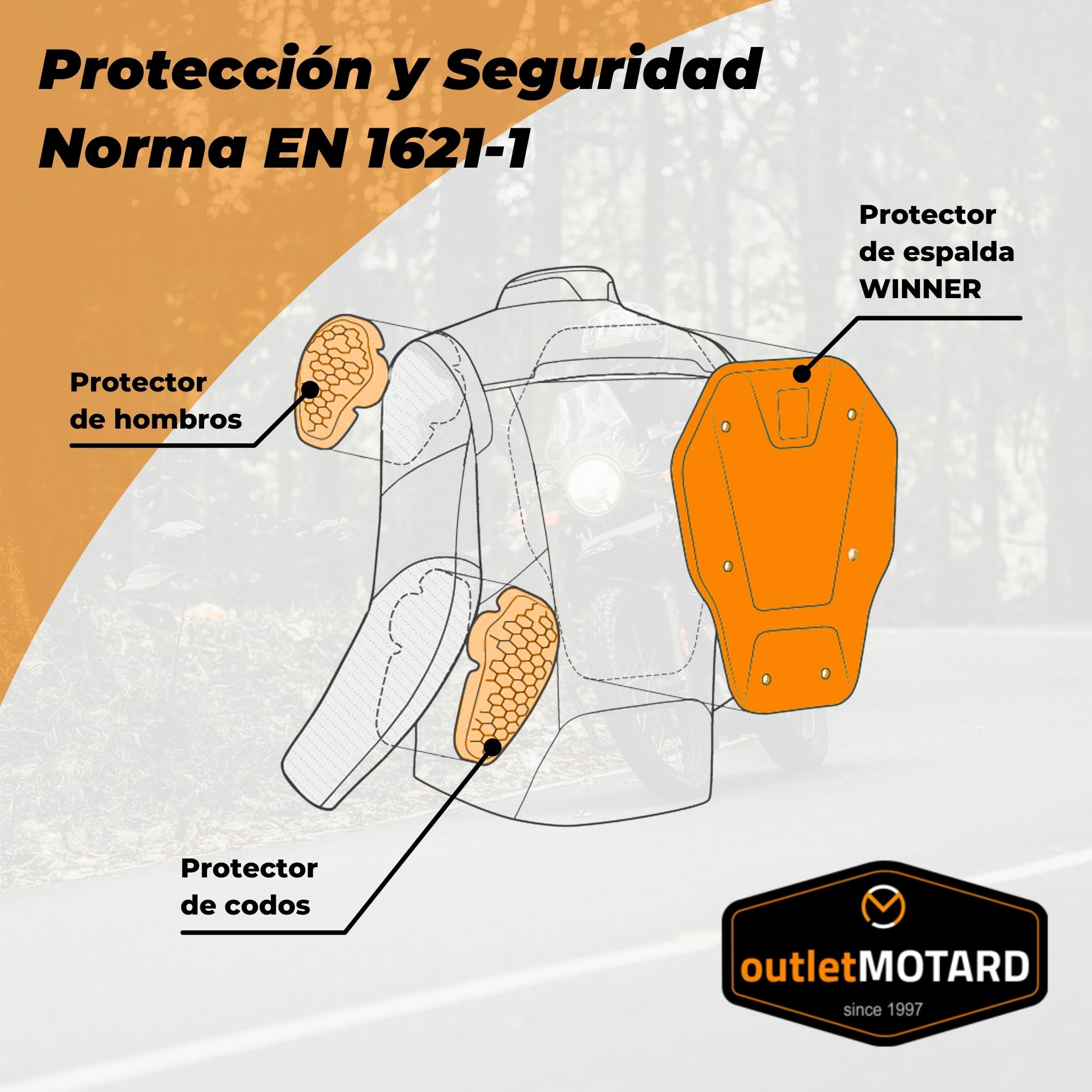 Chaqueta Moto Mujer 4 Estaciones Impermeable y Transpirable con Protecciones Incluídas y Forro Extraíble