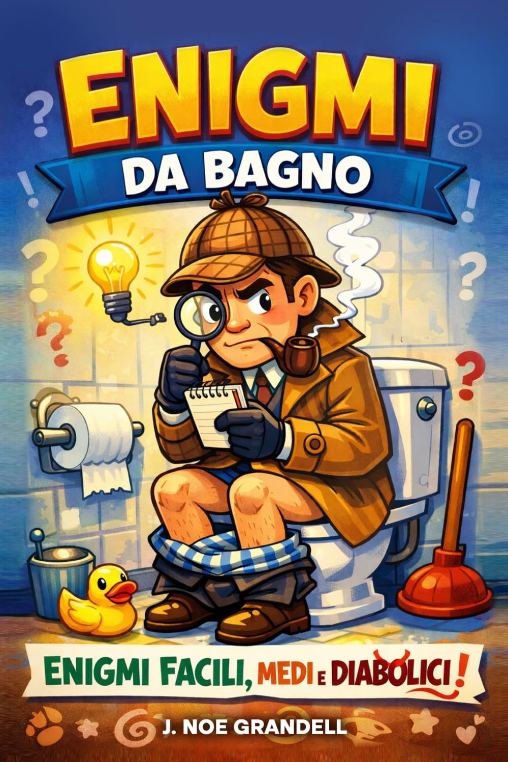 Enigmi da bagno: enigmi facili, medi e diabolici