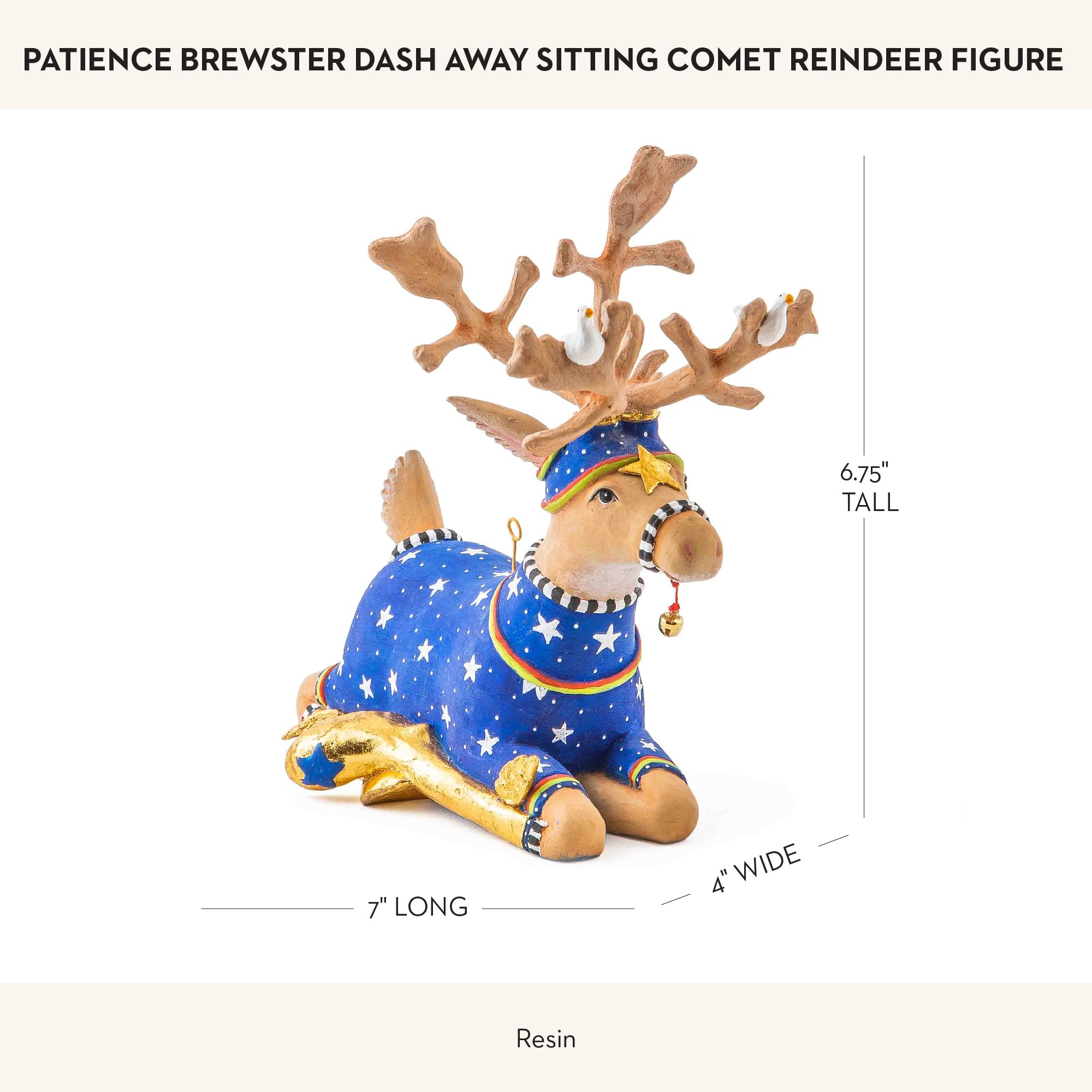 Amazon.com: MACKENZIE-CHILDS Patience Brewster Dash Away