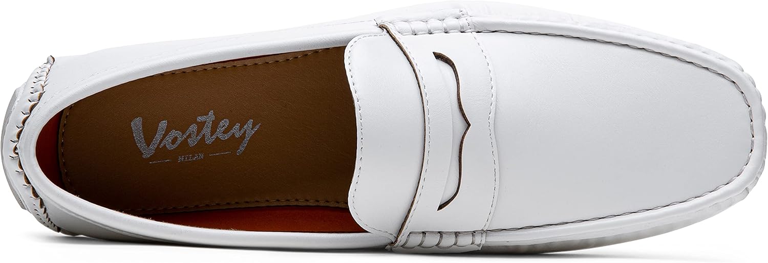 Vostey Men's Loafers Slip on Shoes Loafers Driving Loafers Casual Penny Loafers for Men - Image 4