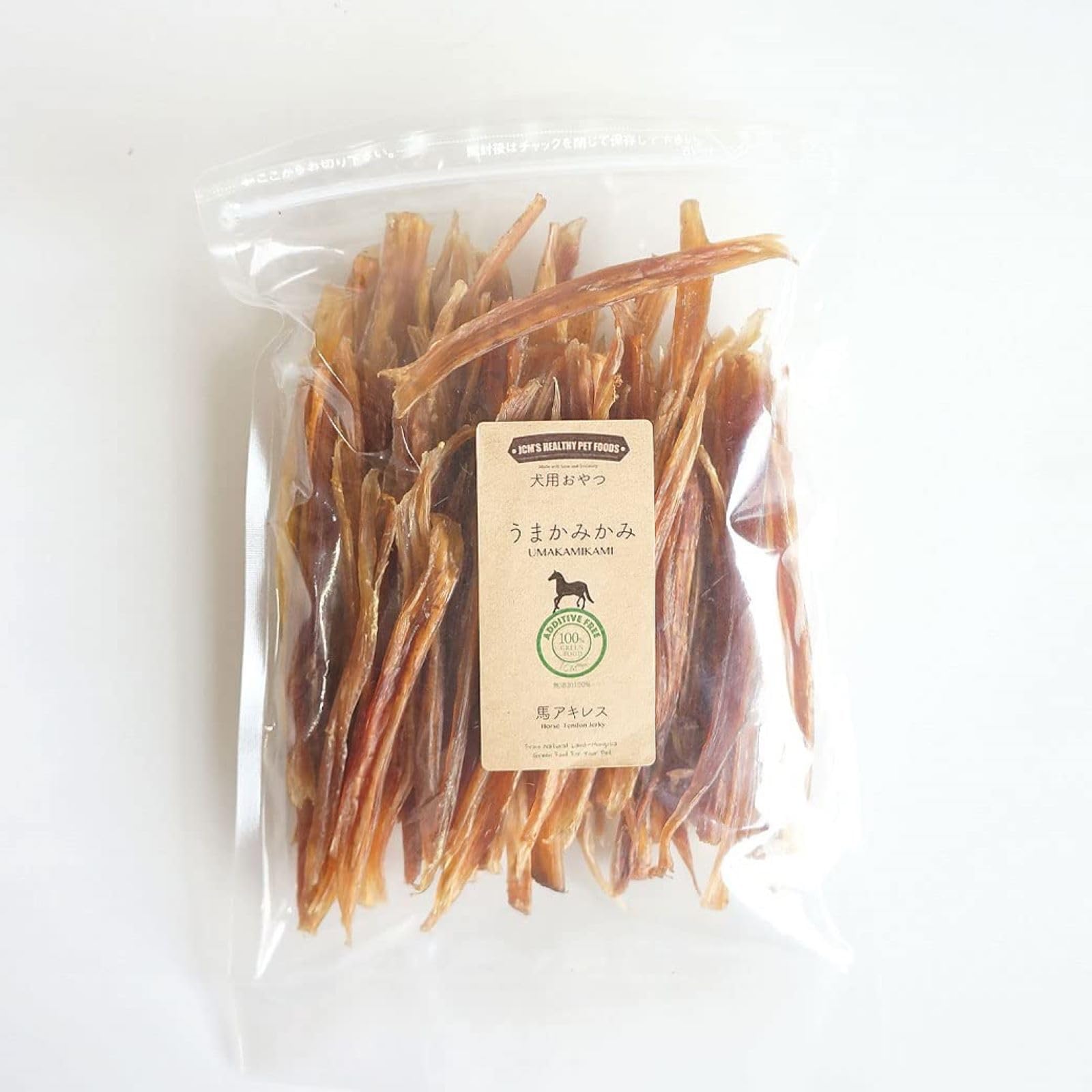 Amazon.co.jp: うまかみかみ 馬アキレスジャーキー 短め Sサイズ 200g