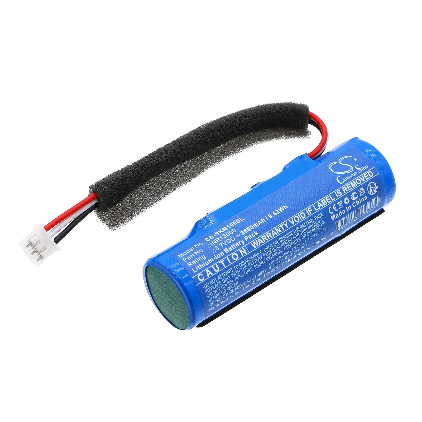 VI VINTRONS Battery for Skullcandy Terrain Mini, Terrain Mini XT, INR18650,