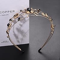 Vista 119 de HEIDKRUEGER Diademas para el día de San Valentín con diamantes de imitación con purpurina y corazón para el cabello, accesorios para el día de San