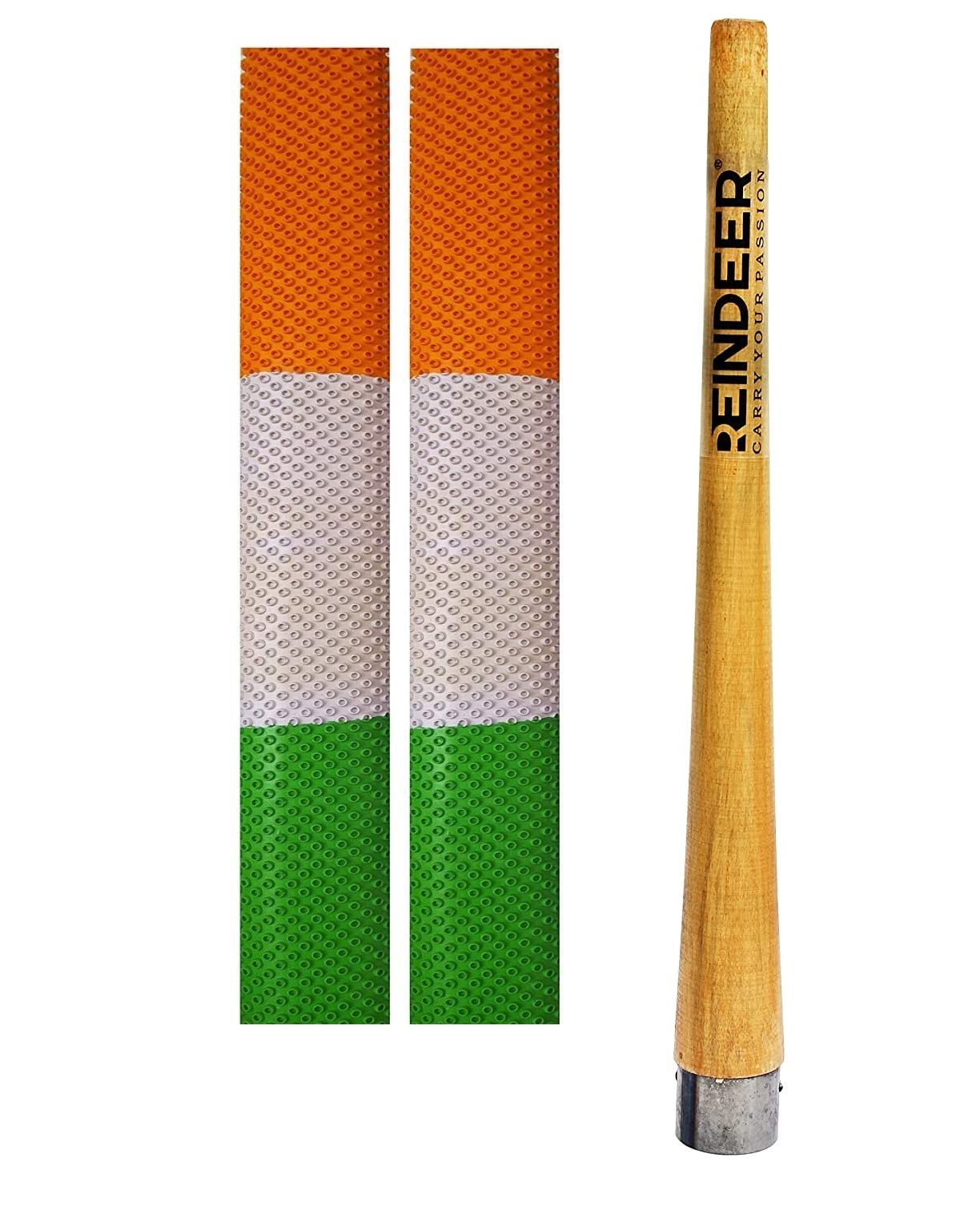 REINDEER Wooden Cricket Bat Grip Cone Applicator for Bat Care with Bat Grip Combo