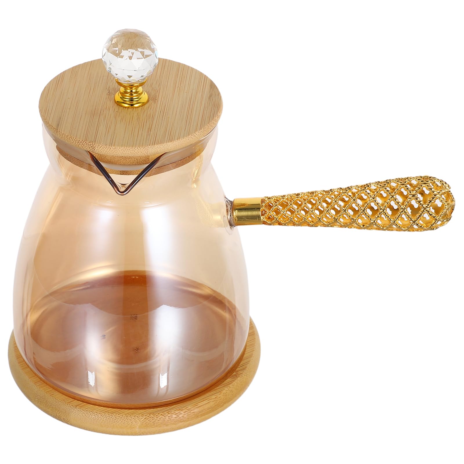 Cafetière turque verre compacte pour café arabe à la maison et voyage
