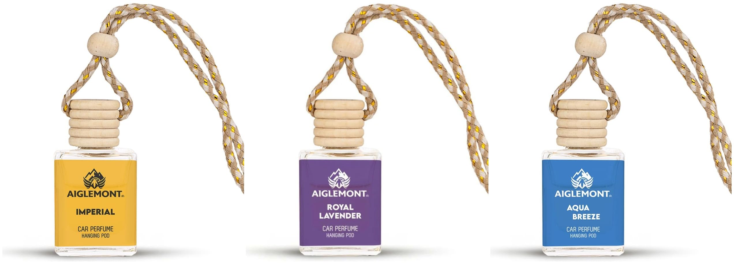 Car Perfumes combos | Imperial, Royal Lavender& Aqua Breeze| Combo of 3 | 10 ml Each-image-18