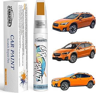 PAK Sunshine Orange Touch Up Paint for Subaru, Color Exact Match Car Paint Scratch Repair Remover Pen Kit Quick & Easy Fix Vehicle Chips and Automotive Nicks Scuff