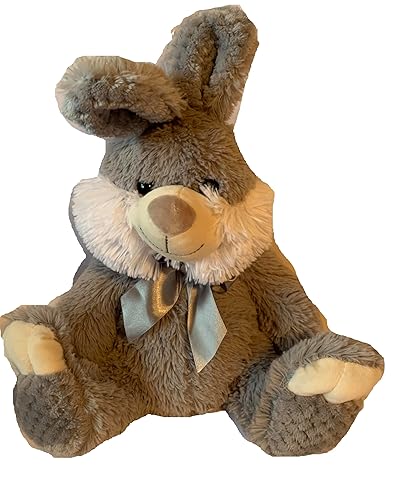Weighted Stuffed Animal, Jumbo Bunny rabbit with 10-15 lbs, washable plush buddy