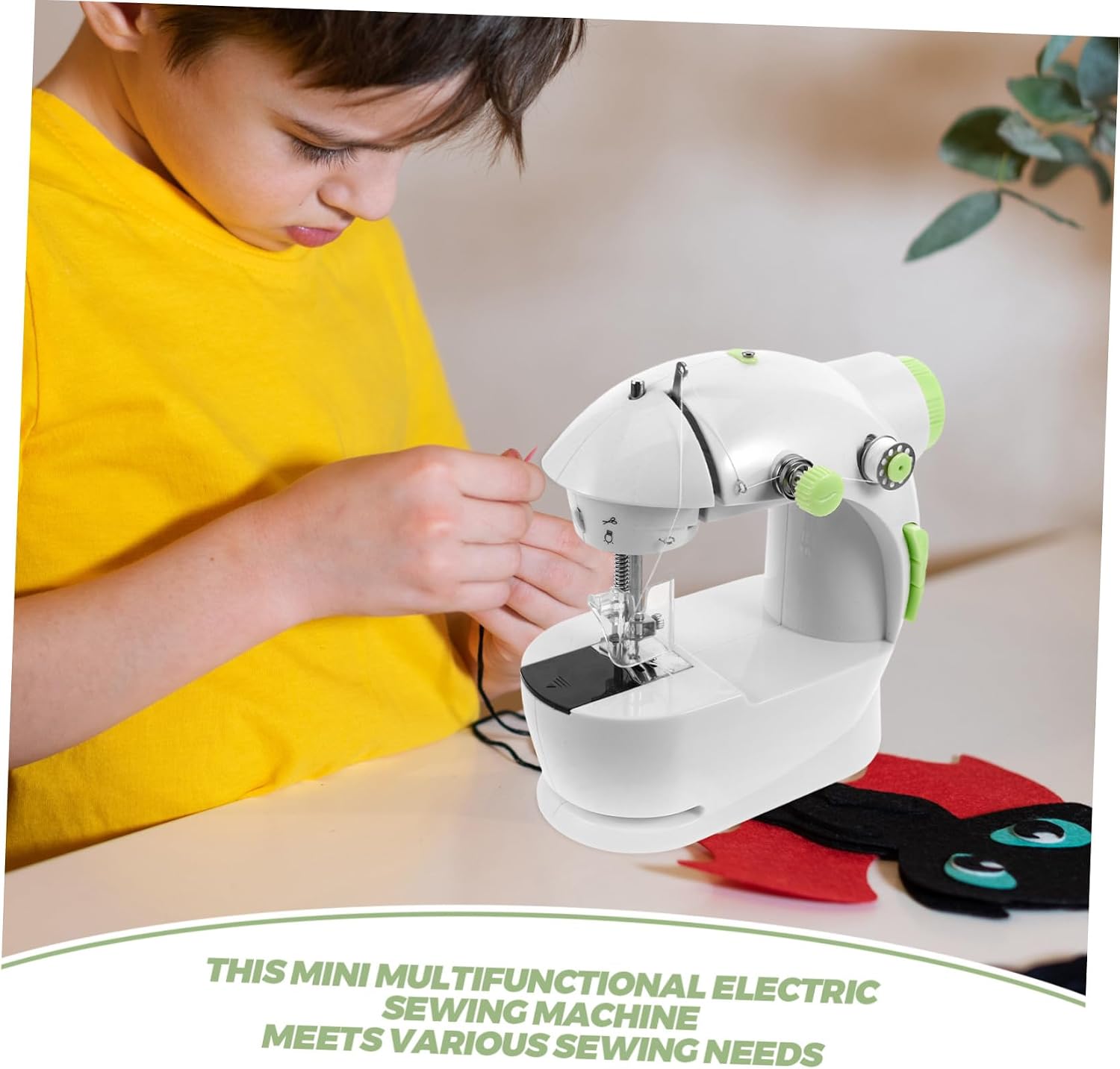 Mini Handheld Sewing Machine for Quick Repairs, Beginners