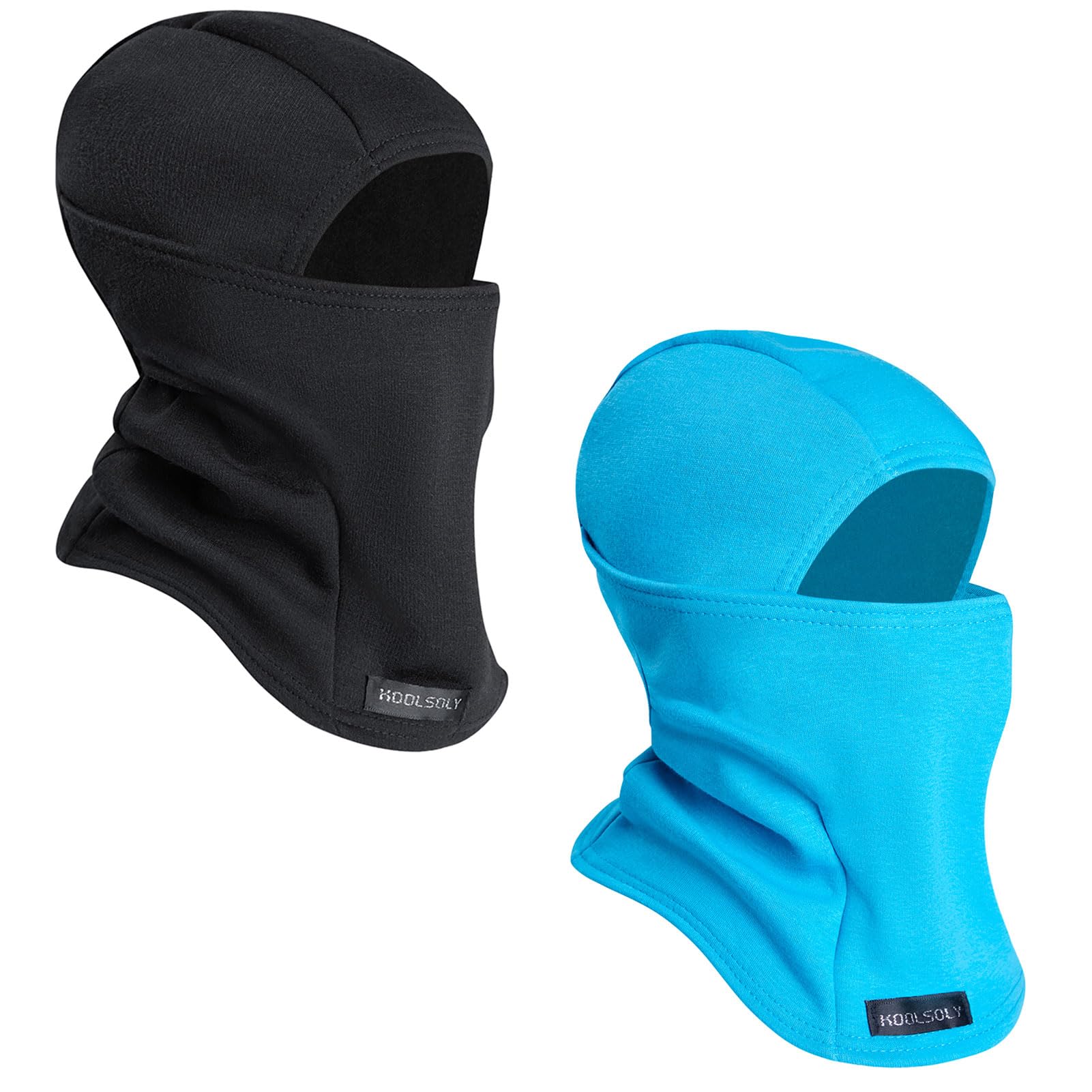 KOOLSOLY Kids Balaclava Face Mask, Winter Hat Face Warmer for Cold Weather Ski Mask for Boys Girls