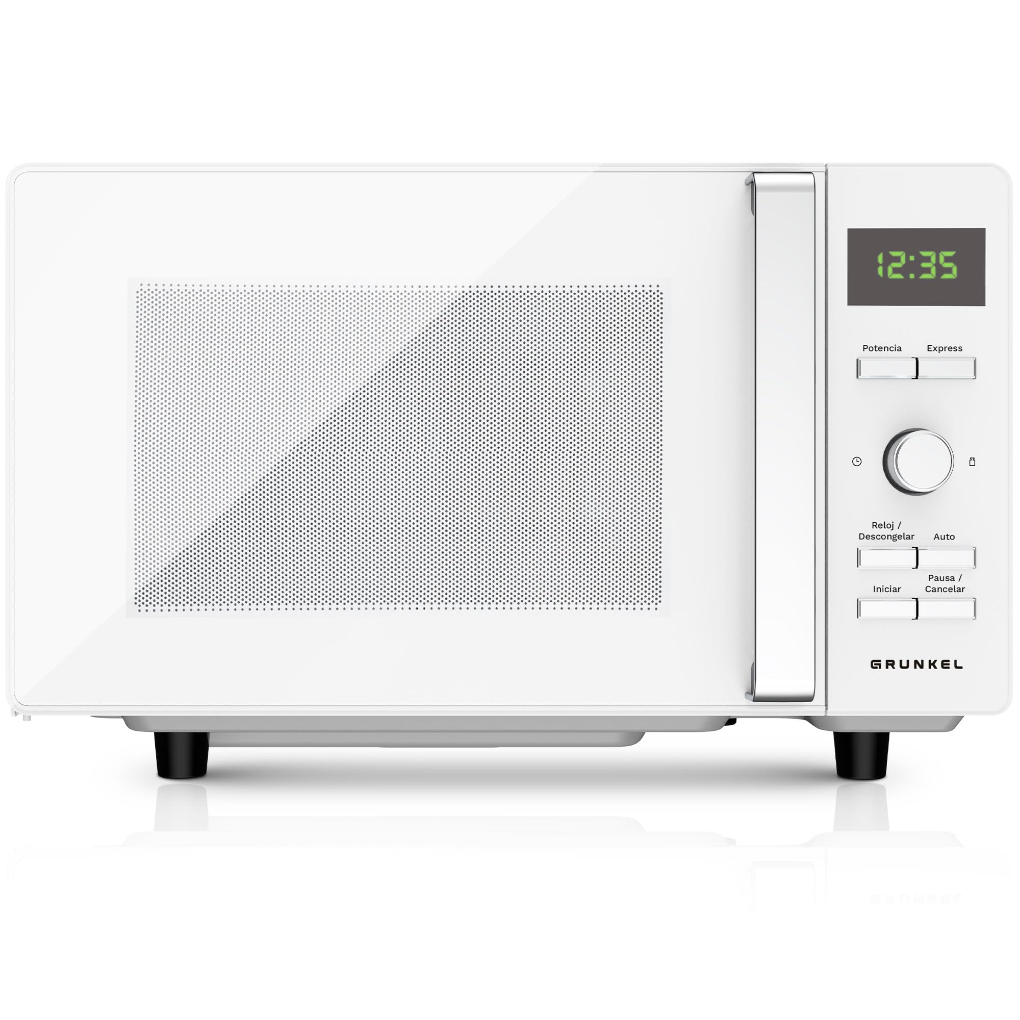 Digital Microwave, 700W-800W, 20L -25L, Without Rotating Dish, 5 Power Levels, 8 Programs, LED Display, Fixed Glass Base (800W 25 Litres)