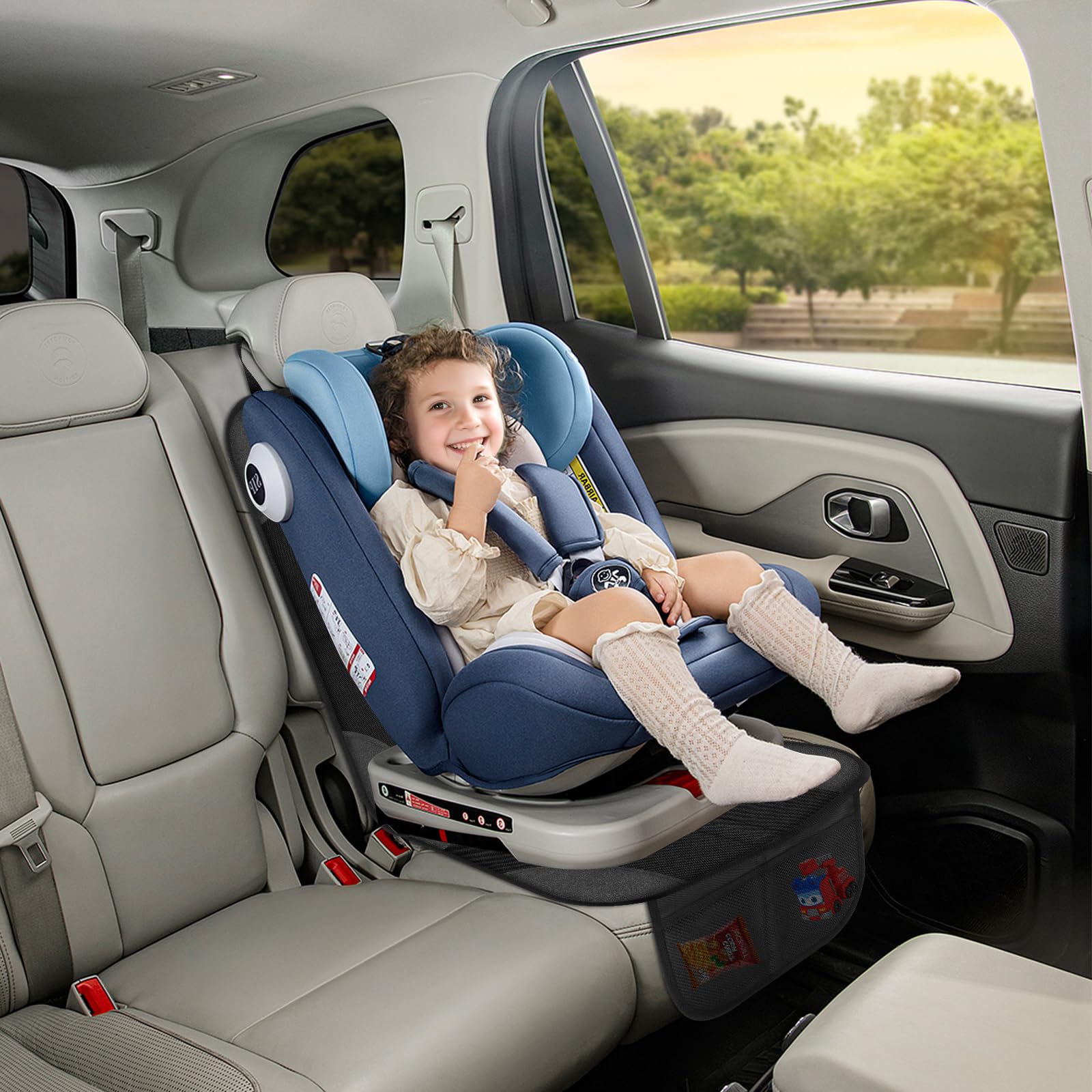 Protege Siege Voiture Enfant 2 Pièces , 60*45cm Protection Siege