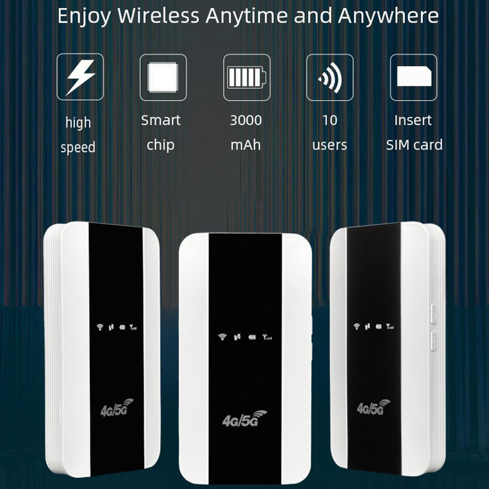 Router Internet mobili per la condivisione di più dispositivi connessione stabile in città e aree rurali Router per dispositivi multipli