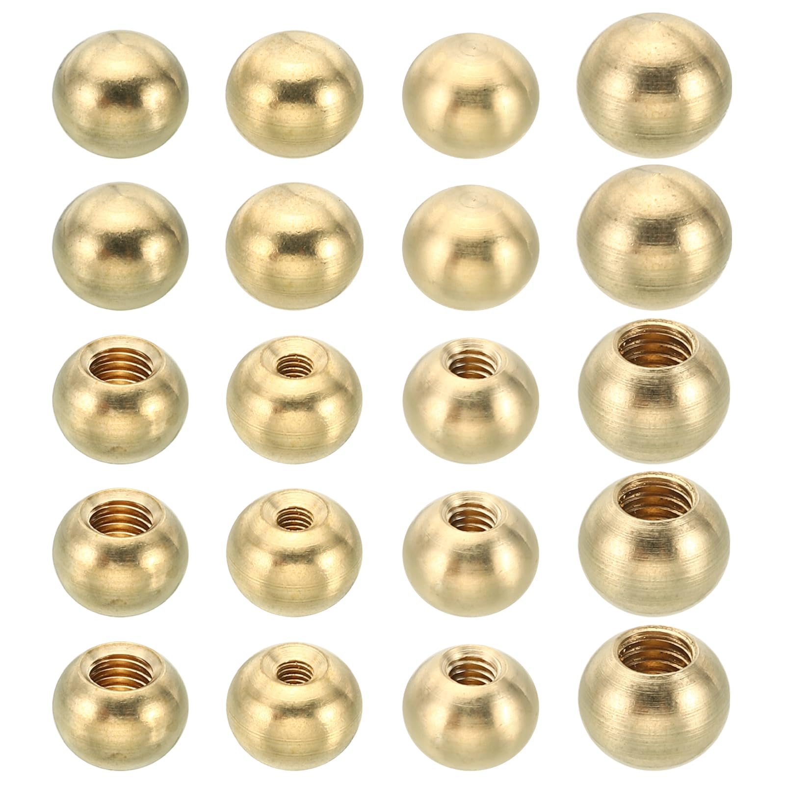 PATIKIL M3x10mm/M4x10mm/M5x10mm/M6x12mm Thread Cap Nuts Knob