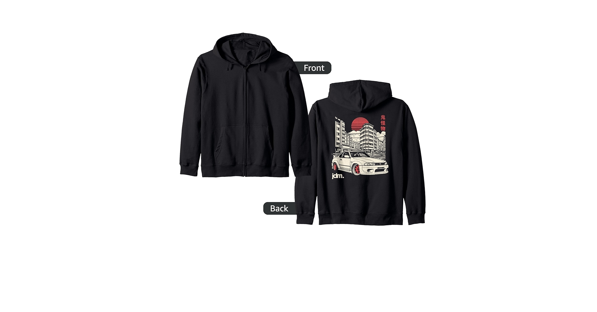 Amazon.com: JDM Japan Motorsport 90s tuning Car Legend Zip