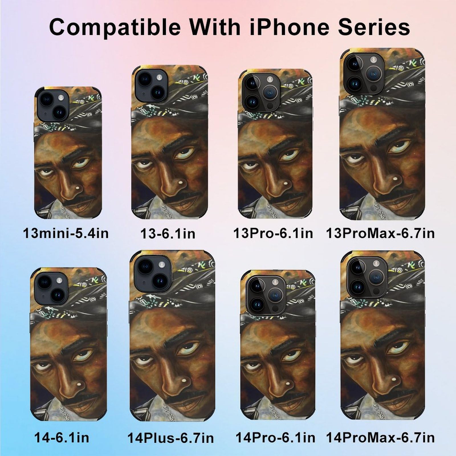 Amazon.co.jp: 2PAC Tupac iPhone 14 Pro Maxケース レザー