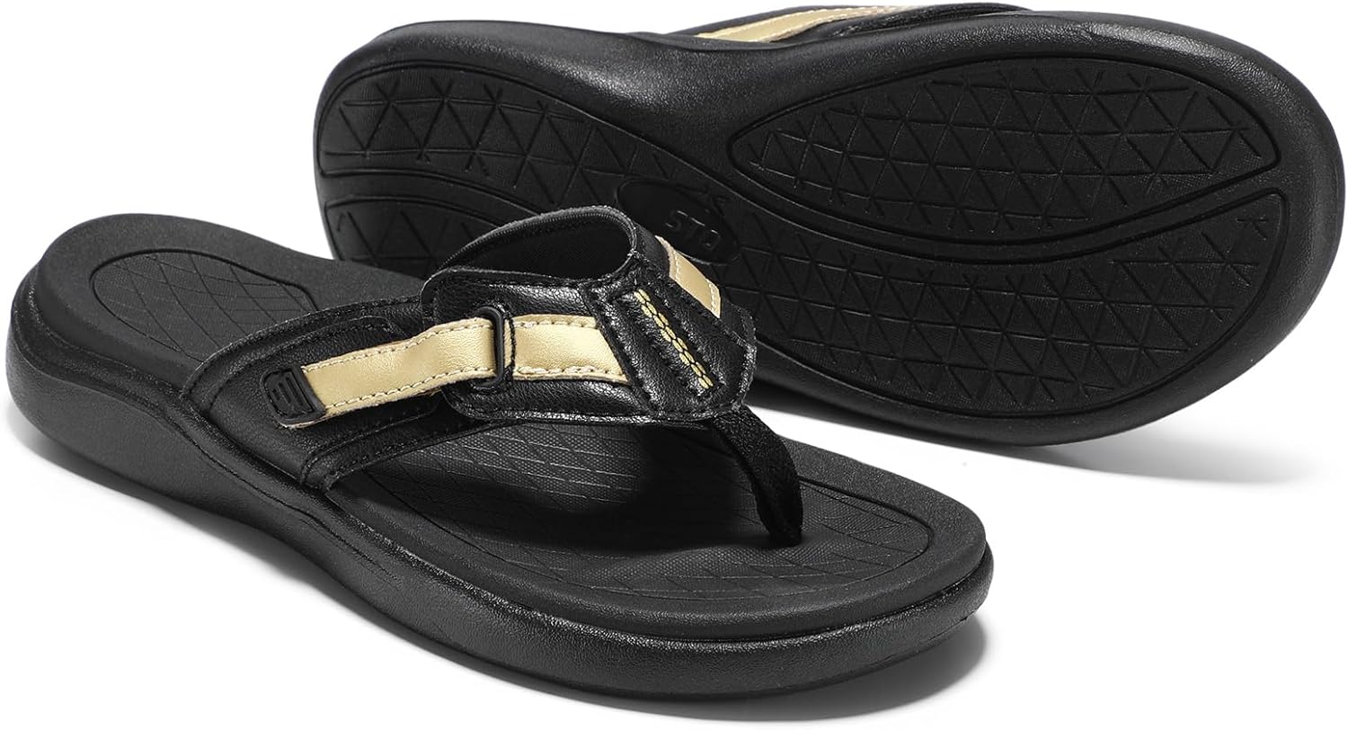 STQ Orthopedic Flip Flops for Women丨Adjustable Beach Sandals