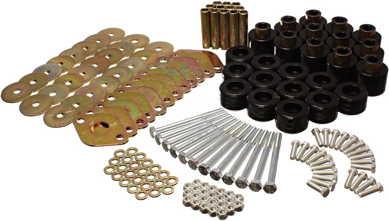 Energy Suspension 2.4110G Body Mount Set 1" Lift W/Hardware