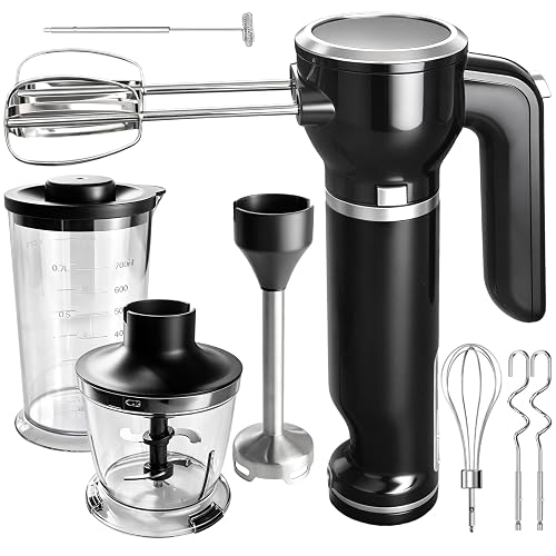 Showvigor 6-in-1 Handheld Blender Bundle