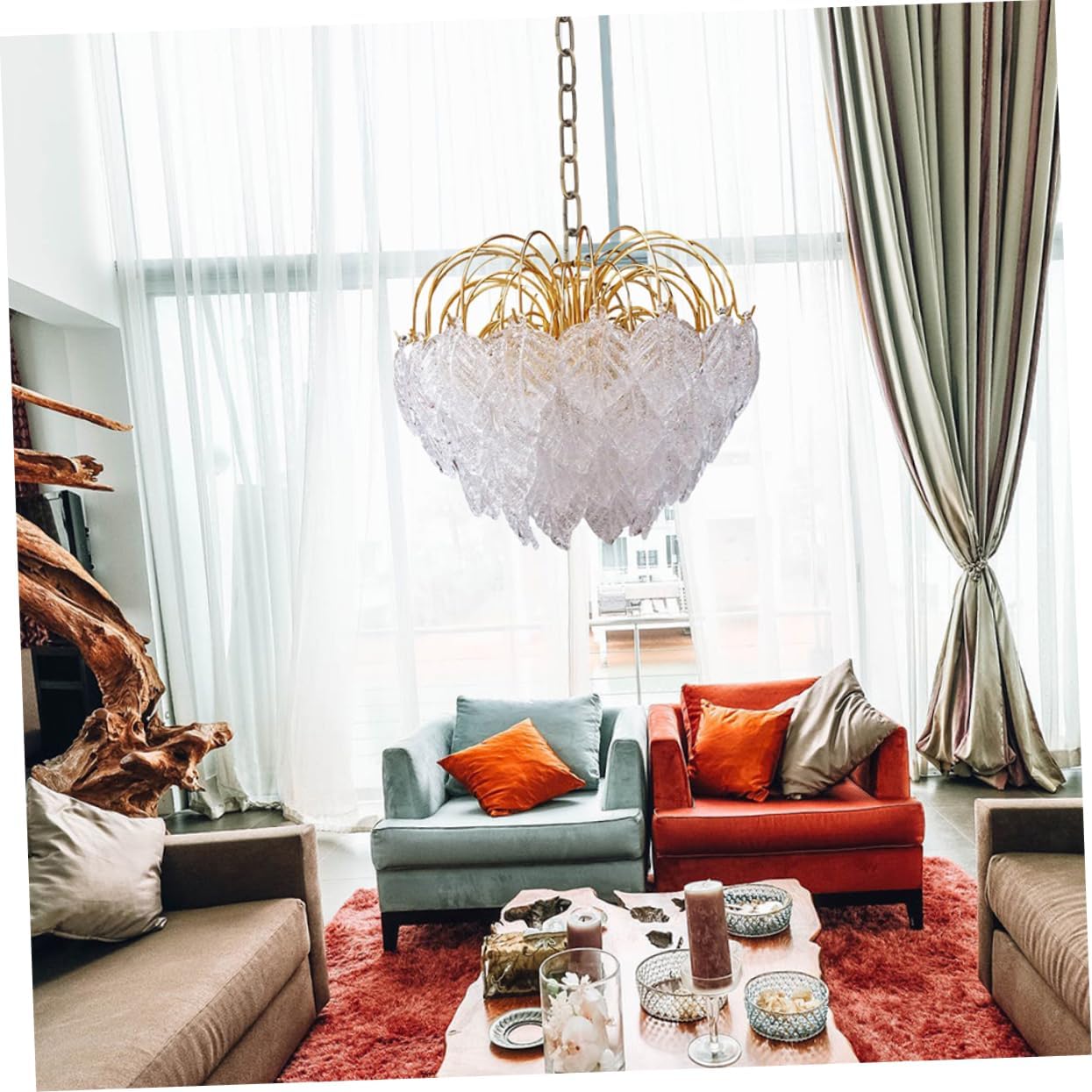 2pcs Iron Chain Pendant Light Accessory Hanging Chandelier Chain for Home Decor Stylish Minimalistic Design for Living and Commercial Use