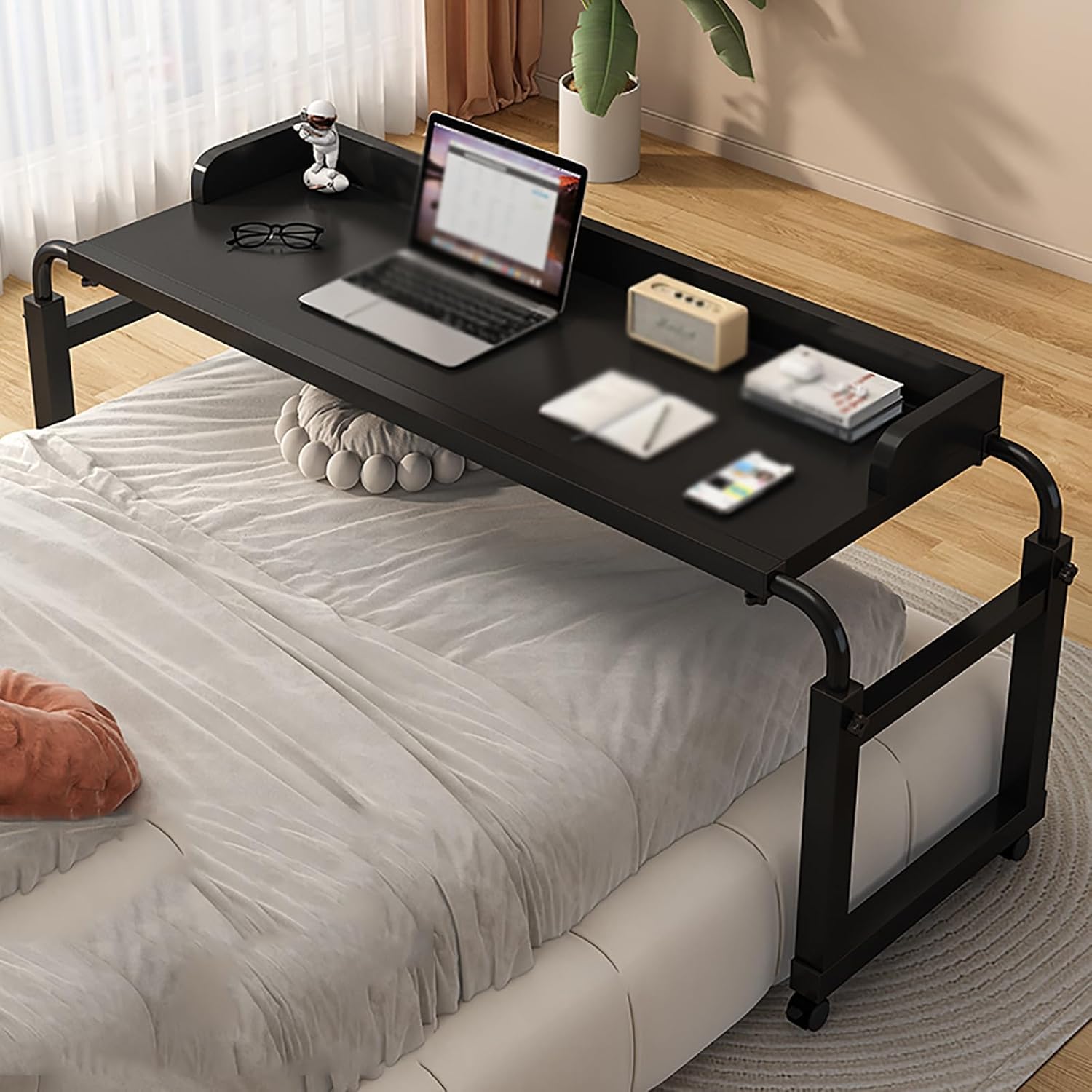 CHAANG Over The Bed,Table with Wheels,Over Bed Table