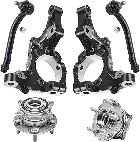 Miniatura 587 de Detroit Axle - Kit de nudillos delanteros e izquierdos RWD para Chevrolet GMC Silverado Suburban Sierra 1500 Avalanche Tahoe Yukon Cadillac Escalade