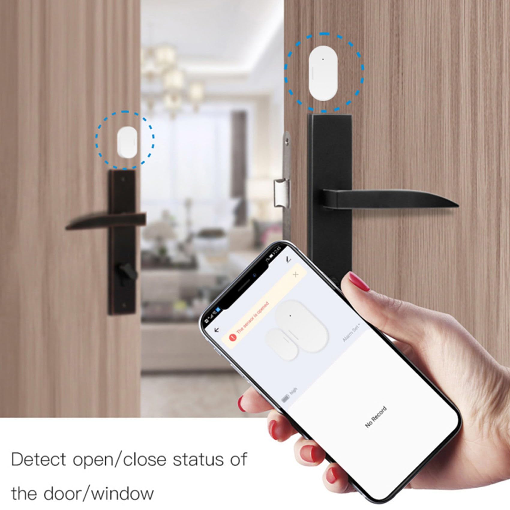 ISTOVO 6X Tuya Zigbee Tür und Sensor Smart Home Automation Sicherheits Schutz APP Alarm Fernbedienung Echtzeit Push