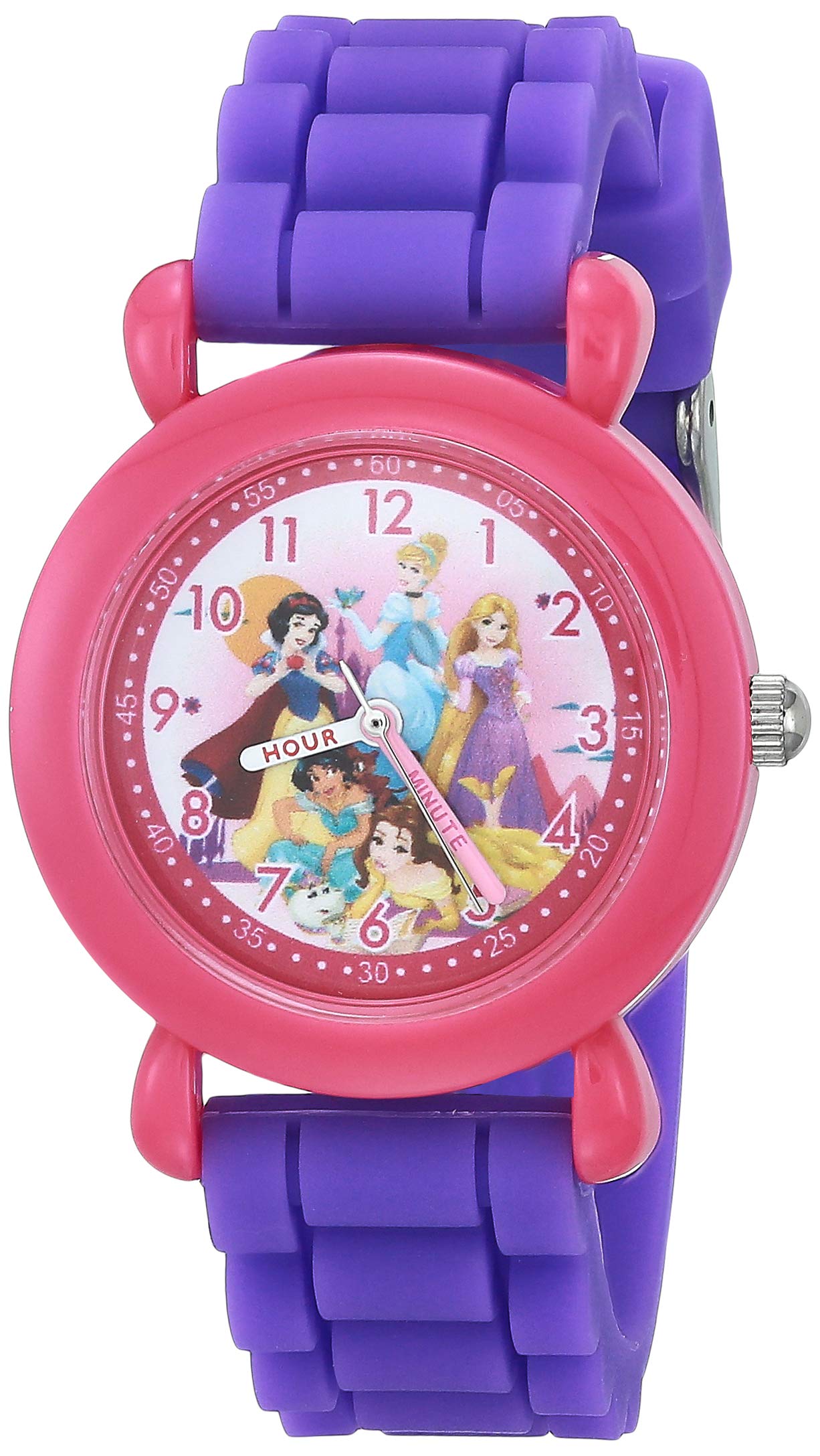 Disney Reloj Analógico para Unisex-niños de Cuarzo con Correa en Silicona WDS000855