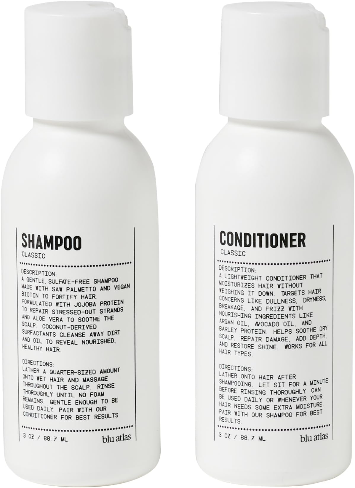 Ogx Nourishing Coconut Milk Shampoo & Conditioner Travel Size 3 Oz. Each Beauty