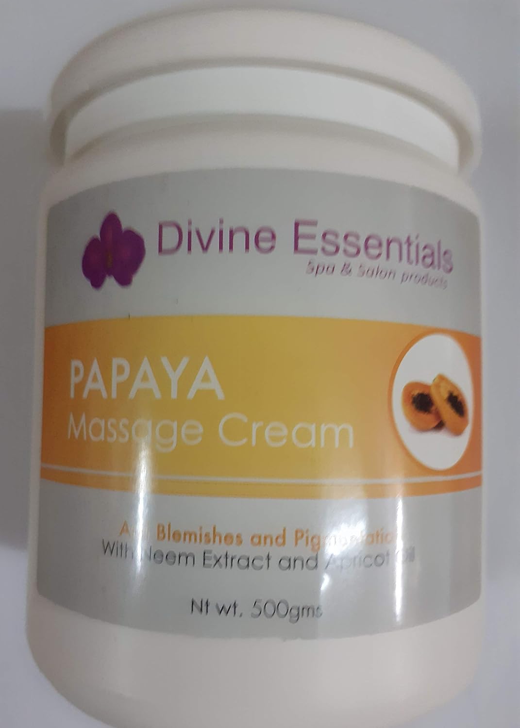 DIVINE ESSENTIALS PAPAYA MASSAGE CREAM 500 GMS Amazon.in Beauty