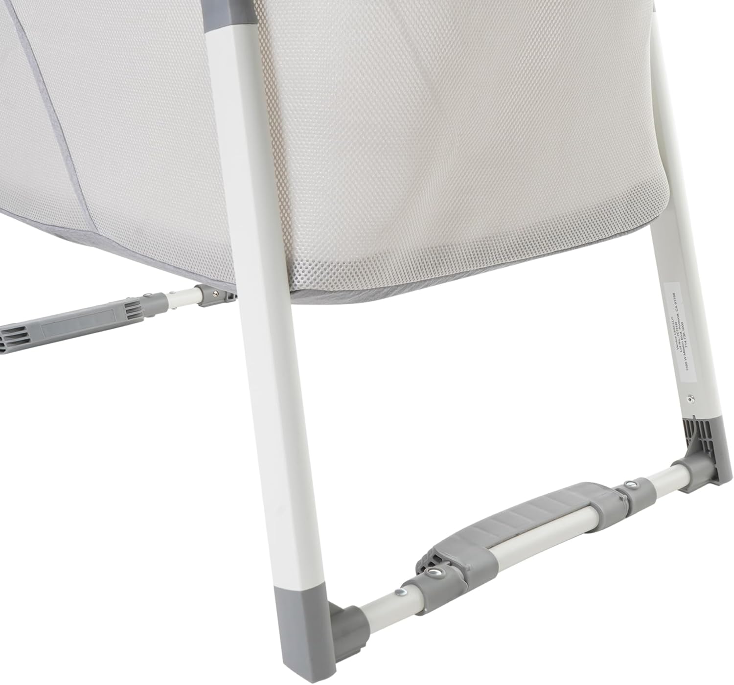 Venice Child Malibu Dreams Rocking Mini Bassinet-Gray